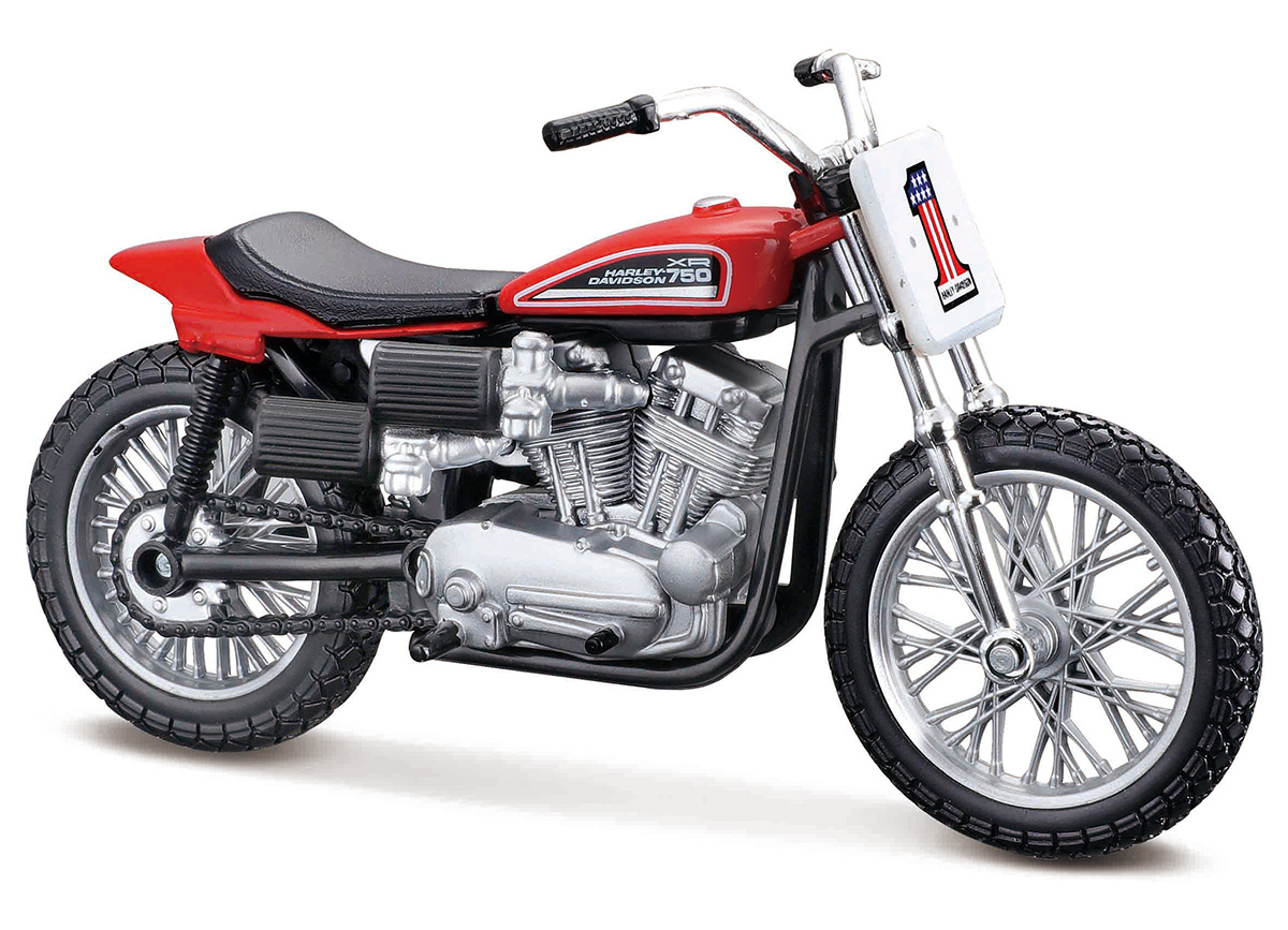 Harley Davidson 1972 XR750 Racing Bike Maisto 1:18 Maisto 1:18