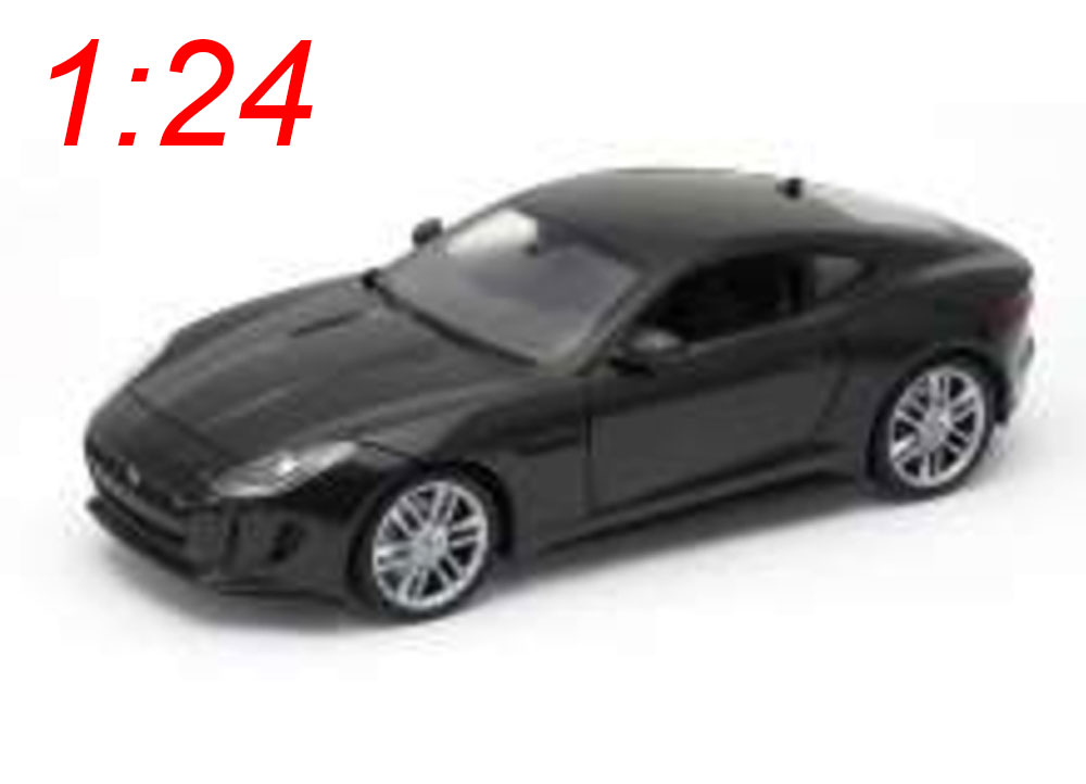 Jaguar F-Type schwarz Welly 1:24