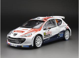 Peugeot 207 S2000 #4 B.Bouffier winner Rally Monte Carlo 2011 SunStar Metallmodell 1:18  Available from early July 2025