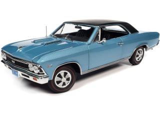 Chevrolet Chevelle SS 396 1966  Hardtop, light blue Auto World 1:18