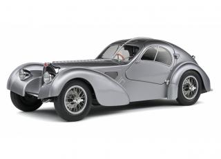 Bugatti Atlantic Type 57 SC, silber S1802105 Solido 1:18 Metallmodell