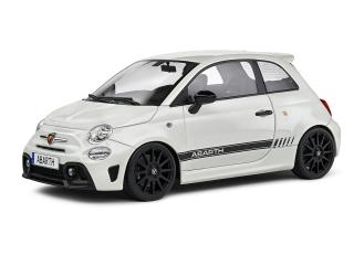 Fiat F595 Abarth  weiß Ghiaccio White 2022 S1811301 Solido 1:18