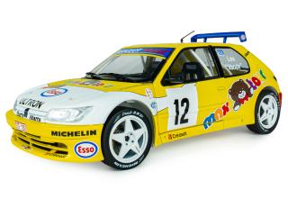 Peugeot 306 Maxi #12 J.P. Vandewauver / J.M. Vanderschuren Rally du Condroz 1997 S1808311 Solido 1:18 Metallmodell