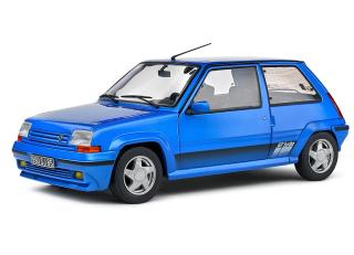 Renault 5 GT Turbo MK2 blau - BLEU LUMIERE 1989 S1810003 Solido 1:18 Metallmodell