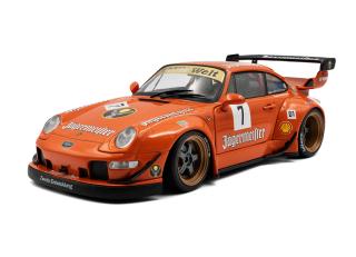 RWB BODYKIT Porsche 911 JÄGERMEISTER orange S1808506 Solido 1:18 Metallmodell