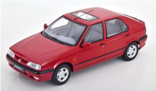 Renault 19, 1994  red metallic Triple 9 1:18 (Türen, Motorhaube... nicht zu öffnen!)