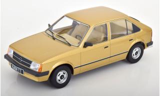 Opel Kadett 1984 D 5-door, dark gold metallic beige interior Triple9 1:18 (Türen, Motorhaube... nicht zu öffnen!)