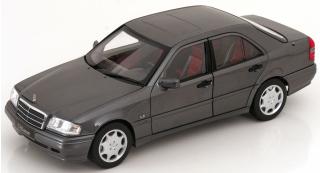 Mercedes C-Klasse W202 MOPF 1997 graumetallic Limited Edition 1250 pcs.  Norev 1:18 Metallmodell
