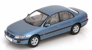 Opel Omega B 1996 polar blue metallic Triple 9 1:18 (Türen, Motorhaube... nicht zu öffnen!)