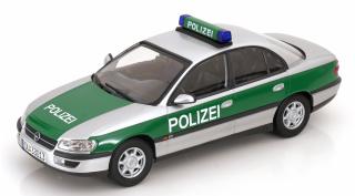Opel Omega B 1996 Polizei Triple 9 1:18 (Türen, Motorhaube... nicht zu öffnen!)