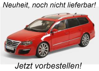 Volkswagen Passat R36 (2009) - Kombi - tornado red NZG 1:18 Metallmodell Lieferbar ab Juni 2025