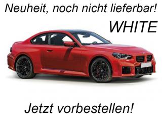 BMW M2 - 2022 - WHITE Minichamps 1:18 Metallmodell mit zu öffnenden Türen und Haube(n) <br> Date de parution inconnue