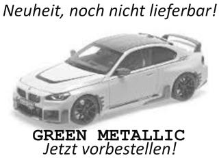 BMW M2 PERFORMANCE PARTS - 2024 - GREEN METALLIC Minichamps 1:18 Metallmodell Türen, Motorhaube und Kofferraum zu öffnen! <br> Liefertermin nicht bekannt