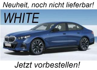 BMW i5 - 2023 - WHITE METALLIC Minichamps 1:18 Metallmodell mit zu öffnenden Türen und Haube(n)  Date de parution inconnue