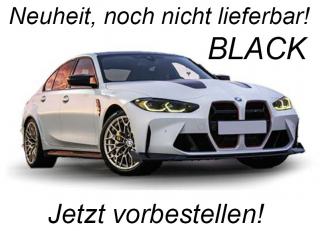 BMW M3 CS - 2023 - BLACK METALLIC Minichamps 1:18 Metallmodell mit zu öffnenden Türen und Haube(n) <br> Date de parution inconnue