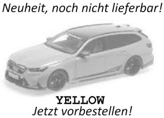 BMW M5 TOURING PERFORMANCE PARTS - 2024 - YELLOW Minichamps 1:18 Metallmodell Türen, Motorhaube und Kofferraum zu öffnen!  Liefertermin nicht bekannt