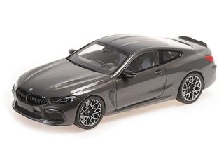 BMW M8 COUPE - GREY METALLIC - 2020 Minichamps 1:18 Metallmodell (Türen zu öffnen!)