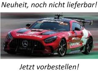 MERCEDES-AMG GT BLACK SERIES - SAFETY CAR FORMULA 1 - 2026 Minichamps 1:18 Metallmodell Türen, Motorhaube und Kofferraum zu öffnen!  Liefertermin nicht bekannt