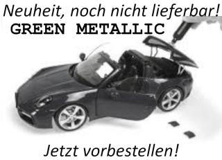 PORSCHE 911 (992.2) TARGA 4 GTS - 2025 – GREEN METALLIC W/MOVABLE TOP Minichamps 1:18 Metallmodell Türen, Motorhaube und Kofferraum zu öffnen!  Liefertermin nicht bekannt