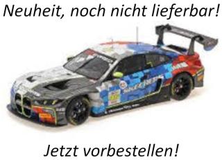 BMW M4 GT3 EVO – TEAM WRT - ROSSI-MAGNUSSEN-RAST – 24H SPA 2025 Minichamps 1:18 Metallmodell Türen, Motorhaube und Kofferraum zu öffnen!  Liefertermin nicht bekannt