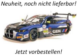 BMW M4 GT3 EVO – TEAM WRT - VALENTINO ROSSI - KELVIN VAN DER LINDE - CHARLES WEERTS - WINNER 8 HOUR INDIANAPOLIS 2025 Minichamps 1:18 Metallmodell Türen, Motorhaube und Kofferraum zu öffnen!  Availability unknown