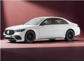 Mercedes-AMG S 63 E Performance opalith white NZG 1:18 Metallmodell