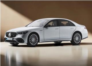 Mercedes-AMG S 63 E Performance hightech silver NZG 1:18 Metallmodell