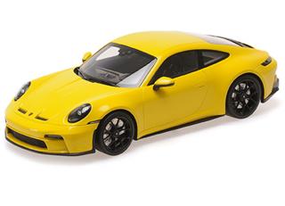 PORSCHE 911 (992) GT3 TOURING - 2022 - YELLOW W/BLACK WHEELS  Minichamps 1:18 Resinemodell, Türen, Motorhaube... nicht zu öffnen