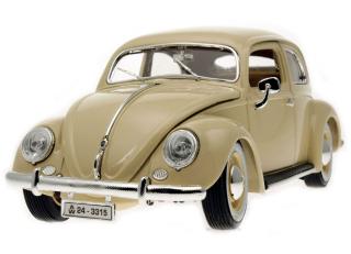 VW Käfer (Beetle) 1955 beige Burago 1:18