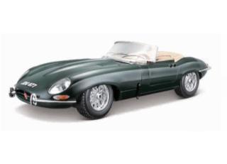 Jaguar E-Type cabriolet  1961 Grün Burago 1:18