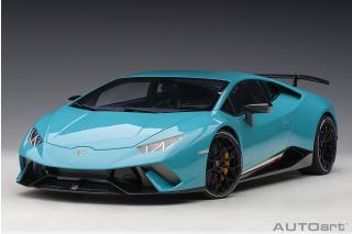 Lamborghini Huracán Performante 2017 (blu glauco/ solid blue) (composite model/full openings) Preis nicht bekannt AUTOart 1:12