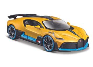 Bugatti Divo gelb/blau Maisto 1:24