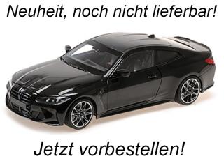 BMW M4 - 2024 - BLACK METALLIC Minichamps 1:18 Metallmodell mit zu öffnenden Hauben und Türen!  Date de parution inconnue