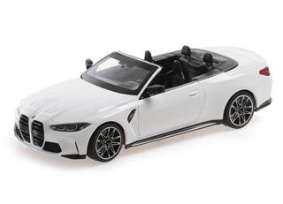 BMW M4 CABRIOLET - G83 - WHITE Minichamps 1:18 Metallmodell, Türen, Motorhaube... nicht zu öffnen