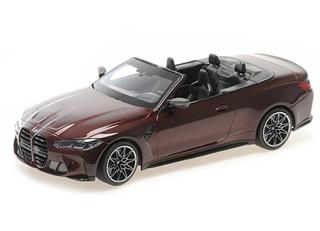 BMW M4 CABRIOLET - G83 - RED METALLIC Minichamps 1:18 Metallmodell, Türen, Motorhaube... nicht zu öffnen