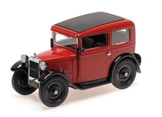 BMW DIXI - 1928 - DARK RED Minichamps 1:18 Metallmodell, Türen, Motorhaube... nicht zu öffnen