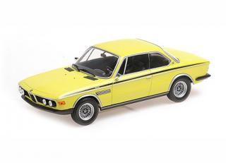 BMW 3,0 CSL - 1971 - YELLOW Minichamps 1:18 Metallmodell, Türen, Motorhaube... nicht zu öffnen