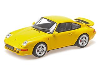 PORSCHE 911 RS (993) - 1994 - YELLOW Minichamps 1:18 Metallmodell, Türen, Motorhaube... nicht zu öffnen