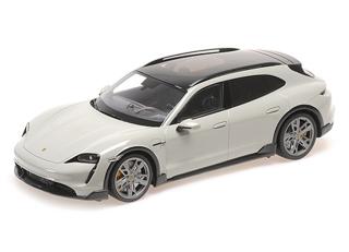 PORSCHE TAYCAN CROSS TOURISMO TURBO S - 2021 - CHALK Minichamps 1:18 Metallmodell, Türen, Motorhaube... nicht zu öffnen