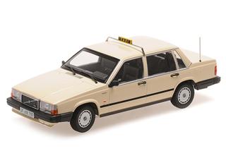 VOLVO 740 GL - 1986 - TAXI GERMANY Minichamps 1:18 Metallmodell, Türen, Motorhaube... nicht zu öffnen