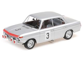 BMW 1800 TISA - BMW - GLEMSER/ICKX - SPA 24 HOURS 1965 Minichamps 1:18 Metallmodell, Türen, Motorhaube... nicht zu öffnen