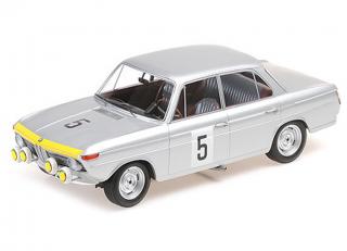 BMW 1800 TISA – BMW – HAHNE/MAIRESSE – SPA 24 HOURS 1965 Minichamps 1:18 Metallmodell, Türen, Motorhaube... nicht zu öffnen