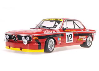 BMW 3.0 CSL - BMW LUIGI - PELTIER/XHENCEVAL/DIEUDONNEE - WINNER 24H SPA 1974 Minichamps 1:18 Metallmodell, Türen, Motorhaube... nicht zu öffnen