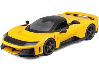 Ferrari F80 gelb Burago RACE & PLAY 1:18 Metallmodell