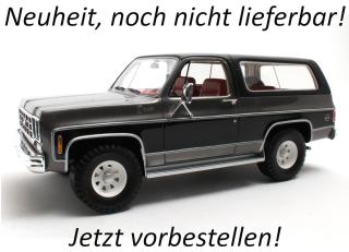 Chevrolet Blazer K5 grey/black 73-78 Cult Scale Models 1:18 Resinemodell (Türen, Motorhaube... nicht zu öffnen!) Date de parution inconnue (pas avant le 4. trimestre 2026)