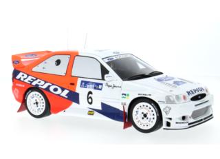 Ford Escort WRC, Akropolis, 1997, #6 J.Kankkunen / J.Repo IXO 1:18 Metallmodell (Türen/Hauben nicht zu öffnen!)