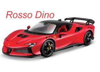 Ferrari SF90 XX Stradale Rosso Dino Burago RACE & PLAY 1:18 Metallmodell