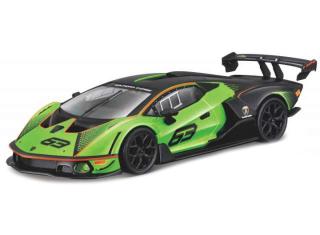 Lamborghini Essenza SCV12 2021 Grün / Schwarz Burago 1:24