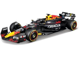 Red Bull RB20 Max Verstappen #1 Weltmeister 2024 mit stehender Figur Burago 1:24