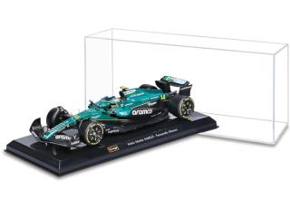 Aston Martin AMR25 F1 2025 #14 Fernando Alonso mit Hardcase Burago 1:24